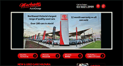 Desktop Screenshot of markwellsautogroup.com.au